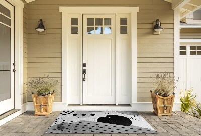 Buiten deurmat Geometrische figuren