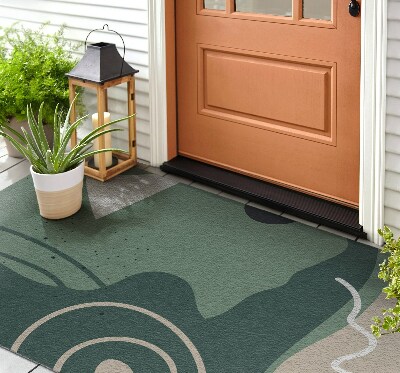 Schoonloopmat Geometrisch project