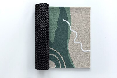 Schoonloopmat Geometrisch project