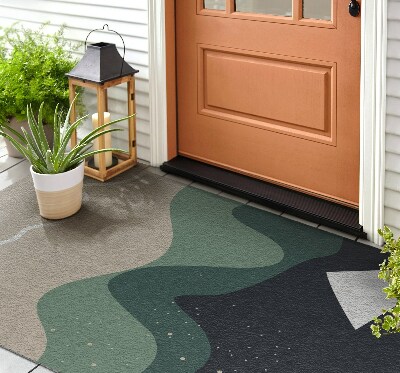 Deurmat voor buiten Geometrisch diagram