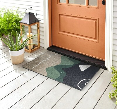 Deurmat voor buiten Geometrisch diagram