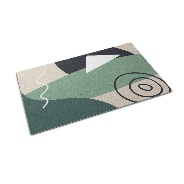 Buiten deurmat Geometrische compositie