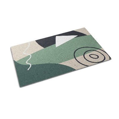 Buiten deurmat Geometrische compositie