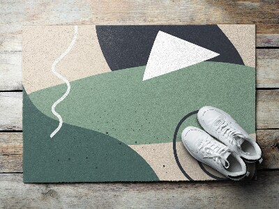 Buiten deurmat Geometrische compositie