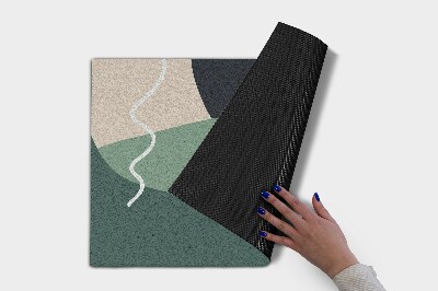 Buiten deurmat Geometrische compositie