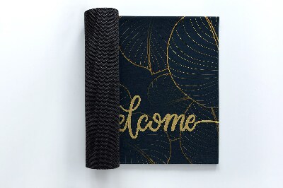 Schoonloopmat Bladgroet