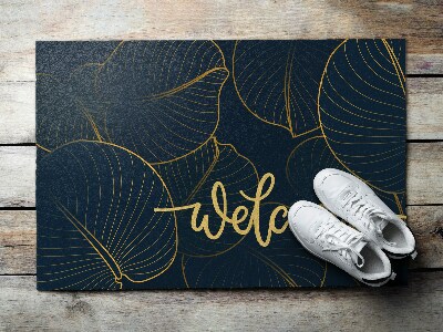 Schoonloopmat Bladgroet