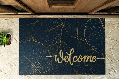 Schoonloopmat Bladgroet