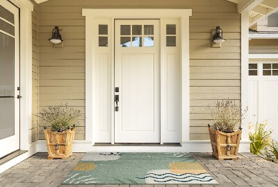 Deurmat voor buiten Abstracte geometrieën