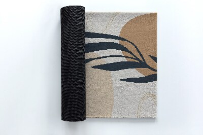 Deurmat voor buiten Plantenabstractie