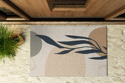 Deurmat voor buiten Plantenabstractie