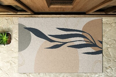 Deurmat voor buiten Plantenabstractie