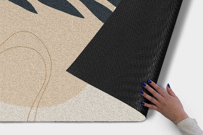 Buiten deurmat Plantenabstractie