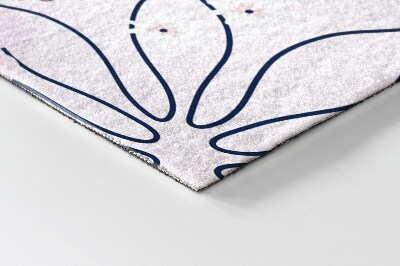 Deurmat voor buiten Kleurrijke bloemen