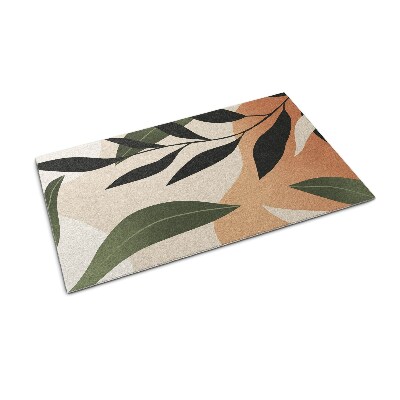 Buiten deurmat Tropische bladeren