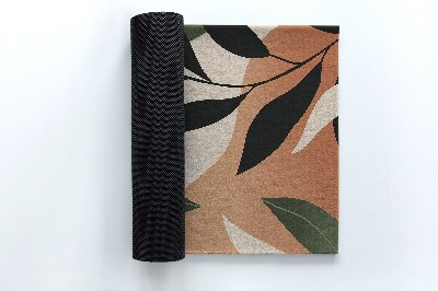 Buiten deurmat Tropische bladeren