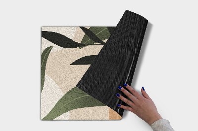 Buiten deurmat Tropische bladeren