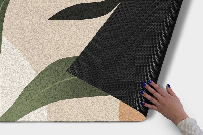 Buiten deurmat Tropische bladeren