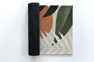 Schoonloopmat Tropische bladeren