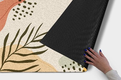 Buiten deurmat Plantgeometrieën