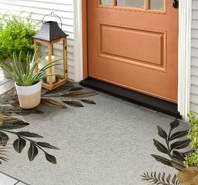 Schoonloopmat Bloemstuk