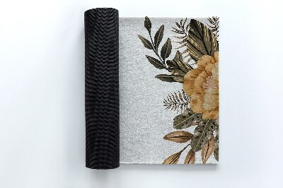 Schoonloopmat Bloemstuk