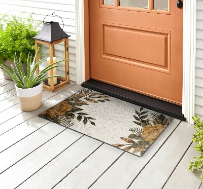 Schoonloopmat Bloemstuk