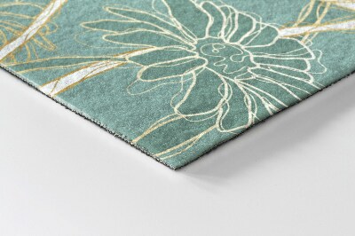 Deurmat voor buiten Bloeiende planten