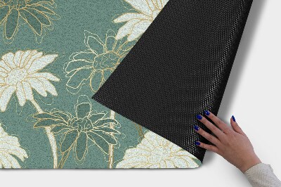 Deurmat voor buiten Bloeiende planten