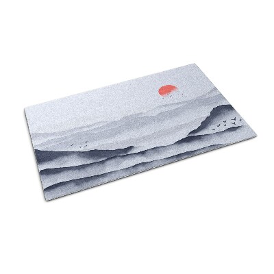 Buiten deurmat Zonsondergang