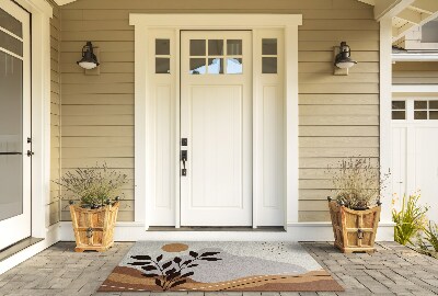 Schoonloopmat Zomerlandschap