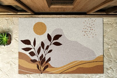 Schoonloopmat Zomerlandschap