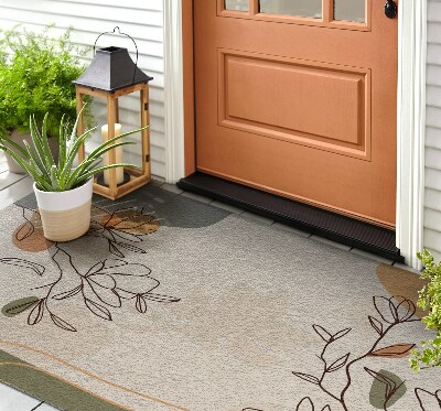 Schoonloopmat Geometrische bloemen