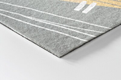 Buiten deurmat Geometrische bloemen