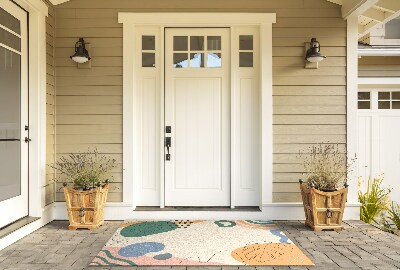 Schoonloopmat Kleurrijke abstractie