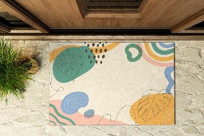 Schoonloopmat Kleurrijke abstractie