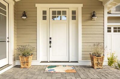 Schoonloopmat Kleurrijke abstractie