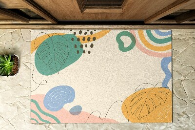 Schoonloopmat Kleurrijke abstractie