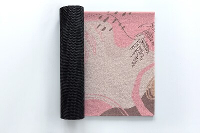 Deurmat voor buiten Boho Bloemen