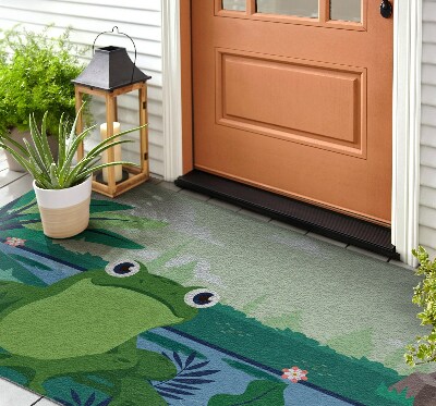 Buiten deurmat Tropische kikker