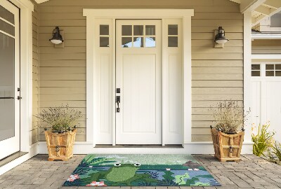 Buiten deurmat Tropische kikker