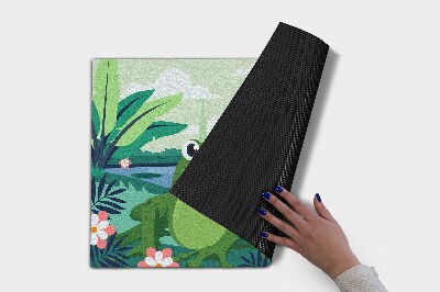 Buiten deurmat Tropische kikker