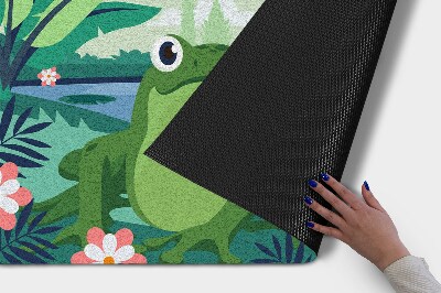 Buiten deurmat Tropische kikker