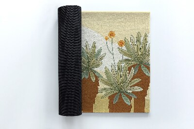 Schoonloopmat Tropische bomen