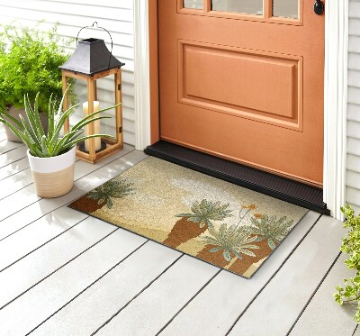 Schoonloopmat Tropische bomen