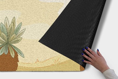 Schoonloopmat Tropische bomen