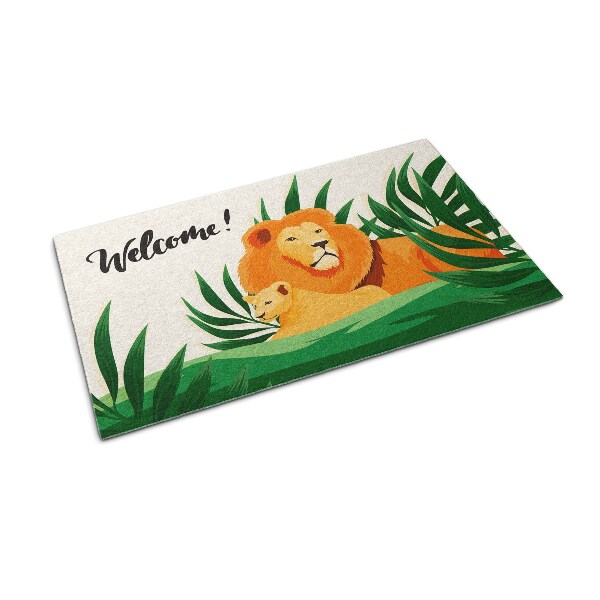 Schoonloopmat Wilde katten