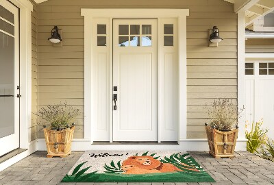 Schoonloopmat Wilde katten