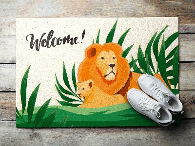 Schoonloopmat Wilde katten