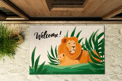 Schoonloopmat Wilde katten